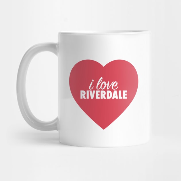 I Love Riverdale In Red Heart by modeoftravel
